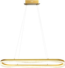 Závesné LED svietidlo Preciosa, 1x LED 45w, 4000k, g