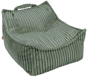 MeowBaby® Churros Kids sedací vak, Olive Sage Green