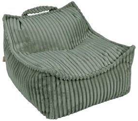 MeowBaby® Churros Kids sedací vak, Olive Sage Green