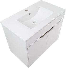 Comodo Kúpeľňová skrinka s keramickým umývadlom Lima 80