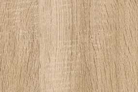 VALENTÍNA, manželská posteľ 160 sonoma/wenge