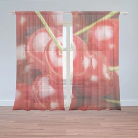 Sablio Záclony Čerešne: 2ks 150x250cm