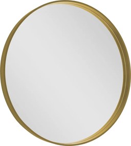 Sapho Sapho, NOTION guľaté zrkadlo v ráme, ø 80cm, zlatá matná, NT800G