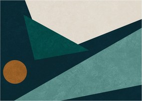 Obraz - Kubistická abstrakcia (70x50 cm)