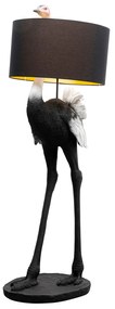 Animal Ostrich stojacia lampa čierna 147 cm