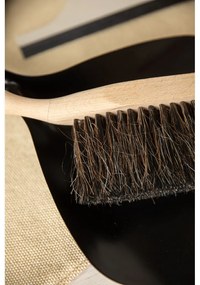 Súprava metly a lopatky z bukového dreva Kitchen Craft Natural Elements