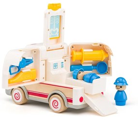 Woody Auto ambulancie so zvukmi a svetlom