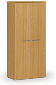 Šatníková skriňa s výsuvom PRIMO WOOD, 800 x 420 x 1781 mm, buk