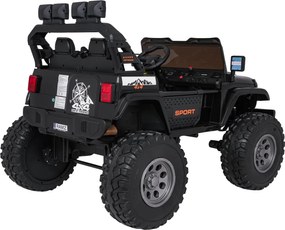 Ramiz Extrémne športové vozidlo 4x4 s variabilnou veľkosťou čierne