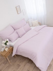 Predĺžené bavlnené obliečky Renforcé - Jasmine lila