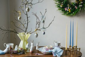 räder Veľkonočná dekorácia Floral Egg / Gold details