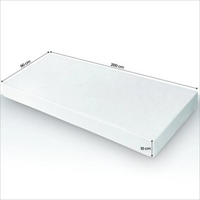 Penový matrac 90 × 200 cm RELAX