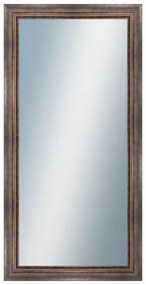DANTIK - Zrkadlo v rámu, rozmer s rámom 60x120 cm z lišty TRITON široký meď (2951)