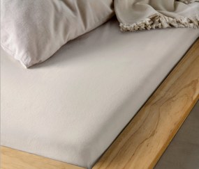 Napínacia plachta z česanej bavlny, dvojlôžko