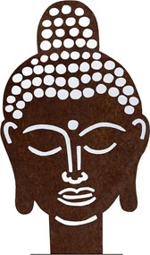 Záhradná dekorácia Budha 50 x 30 cm, corten CORGARDEN 1061