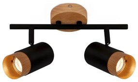 Briloner 2144025 - Bodové svietidlo SPOT 2xGU10/9W/230V