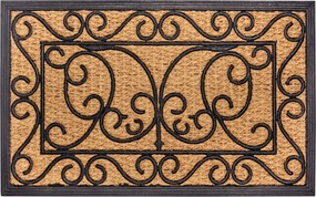 Hanse Home, Rohožka Mix Mats Cocos 105558 - na von aj na doma, 45x75, hnedá, chodba / predsieň