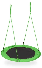 Okrúhla hojdačka zelená 100cm, RD45004