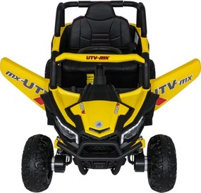 Elektrické autíčko Buggy Madman UTV-MX žlté