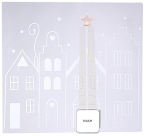 STAR TRADING Svietiaca vianočná dekorácia na okno. LED Windo