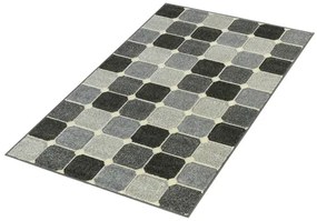 Koberce Breno Kusový koberec PORTLAND 172/RT4K, sivá, viacfarebná,80 x 140 cm