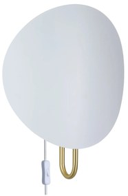 Nástenné svetlo Nordlux Spargo (biela, mosadz) kov, plast IP20 2320361001