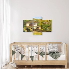 Obraz - Chalúpky v lete (90x60 cm)