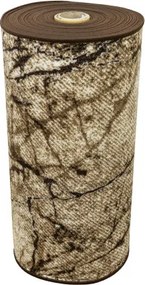 Protišmykový behúň Grain 17 hnedý / béžový