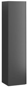 Cersanit Moduo, vysoká skrinka 40x34x160 cm, antracitová matná, S590-070-DSM