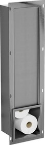 Mexen X-Wall-B, zapustený zásobník na WC papier, grafitová matná - 19E5