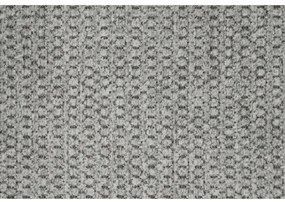 Univerzálna rohová rozkladacia trojmiestna pohovka s úložným priestorom TRENTO svetlosivá