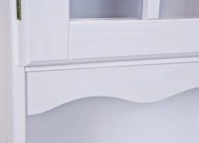 Široká vitrína In-Siena, bielena borovica