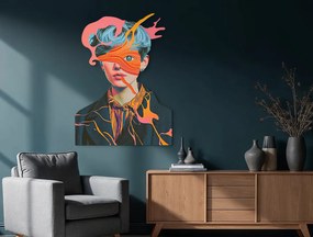drevko |  Obraz Maska emócií  60 x 44 cm