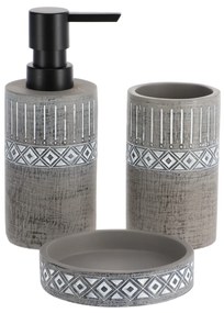 Dávkovač mydla Klass, kombinácia farieb/s čiernymi prvkami, 160 ml