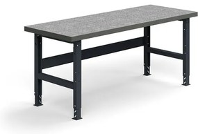 Dielenský stôl TRUST, 2000x760mm, 600 kg, vinylový povrch
