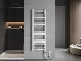 Mexen Ares, elektrické vykurovacie teleso 1500x500 mm + vykurovacia tyč 600 W, biela, W102-1500-500-2600-20