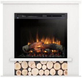 Elektrický krb Tula 28 biely mat