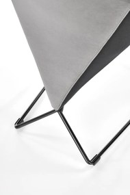 Jedálenská stolička K485 sivá