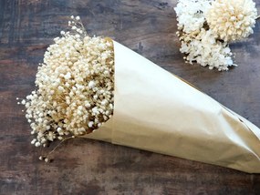 Dekorácia sušená kvetina Baby's Breath Flowers - 77 cm