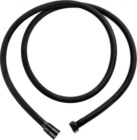 Erga Snake, hladká sprchová hadica 150 cm, Anti-Twist, čierna matná, ERG-YKA-BP.SNAKE-BLK