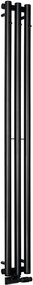 Sapho Sapho, PILON vykurovacie teleso 196x1800mm, so 3 háčikmi, čierna matná, IZ128T