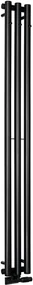 Sapho Sapho, PILON vykurovacie teleso 196x1800mm, so 3 háčikmi, čierna matná, IZ128T