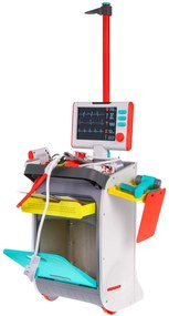 Lekársky vozík pre deti 3+ Interaktívne funkcie RTG príslušenstvo EKG 20+ ks.