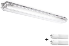 LED Technické žiarivkové svietidlo T8 2xG13/9W/230V 4000K IP65 67,5 cm