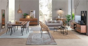 Oceľové závesné svietidlo v mosadznej farbe Amish – Bizzotto