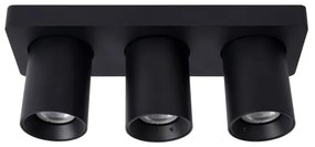 Lucide 09929/15/30 - LED Stmievateľné bodové svietidlo NIGEL 3xGU10/5W/230V čierna