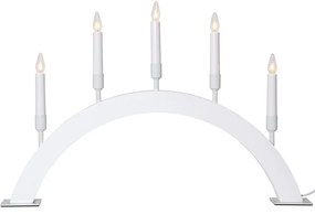 Biela vianočná svetelná dekorácia Vind – Star Trading