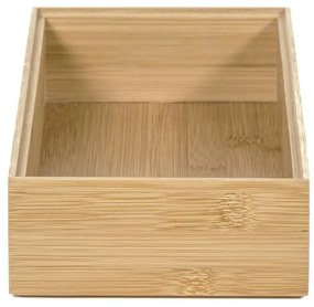 Organizér Compactor Bamboo Box, 30 x 15 x 6,35 cm, prírodné drevo