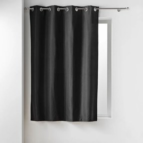 Čierny termo/dimout záves z mikrovlákna 135x180 cm Micropolar – douceur d'intérieur