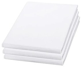 BAVLNENÉ PRESTIERADLO SMOOTH 200X240 CM BIELA